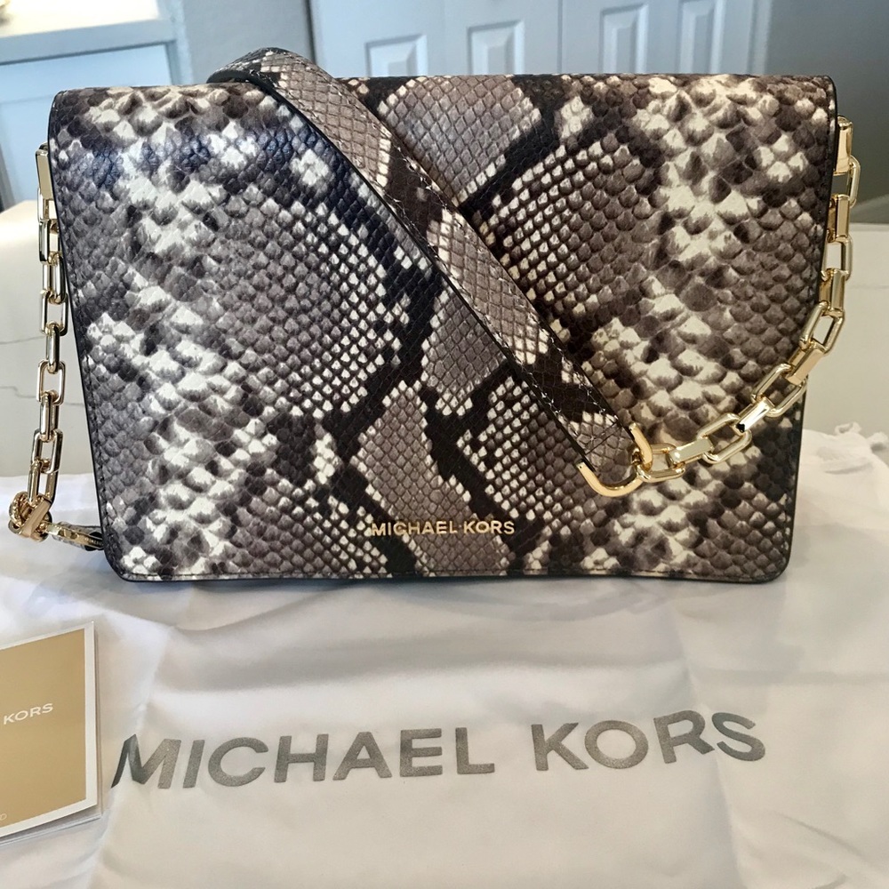 Michael Kors Snakeskin Handbag